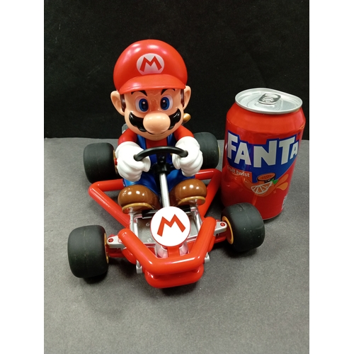 553 - Carrera Super Mario Kart RC Vehicle without remote control. H 15cm x L 18cm x W 15cm