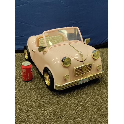 575 - Our generation pink OG Girl toy car made by Battat