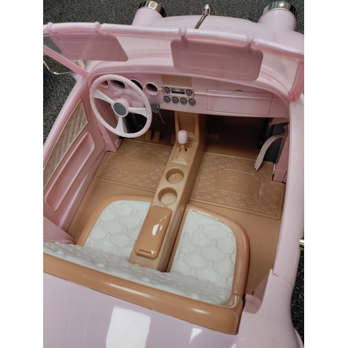 575 - Our generation pink OG Girl toy car made by Battat