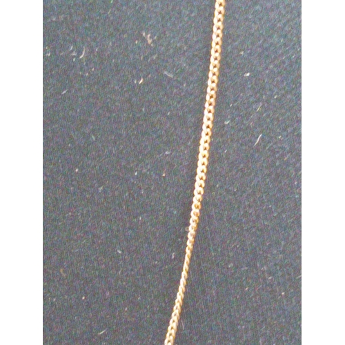 685 - 9ct gold chain L 44cm