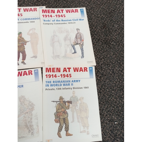 610 - Ten die cast delprado lead soldier figures with magazines includes Sergeant army commando, female sn... 