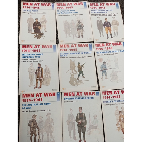 612 - Ten die cast delprado lead soldier figures with magazines includes Rangers technician Normandy, panz... 