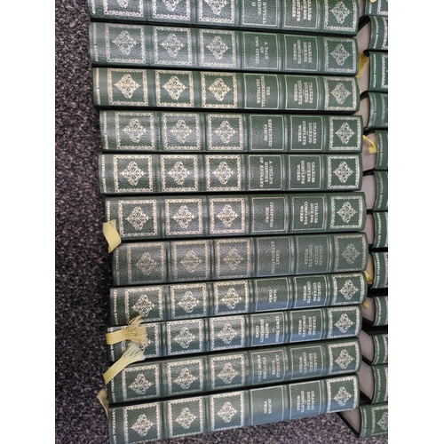 640 - A large job lot of Charles Dickens Complete Works books. To include Martin Chuzzlewit, Old Curiosity... 