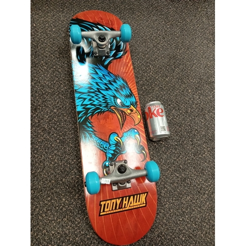 485 - Tony Hawks signature series eagle skateboard L 78cm X W 20cm.