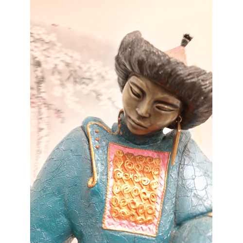 562 - Soul Journeys 2003 Kipchak The silk road Ltd edition 0136/1750 figure. H 48cm x W 23cm.