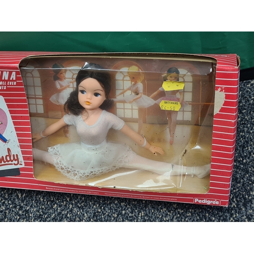 604 - Sindy Doll by Pedigree Brunette Ballerina still in Original Packaging No 42000