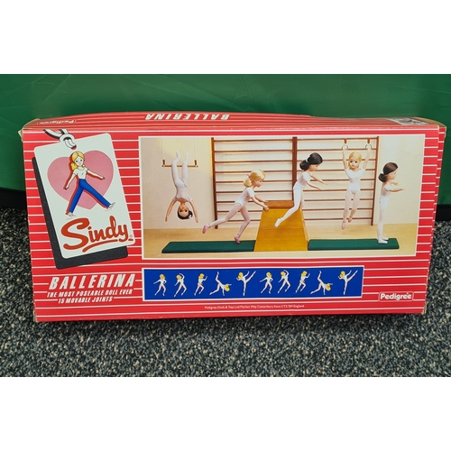 604 - Sindy Doll by Pedigree Brunette Ballerina still in Original Packaging No 42000