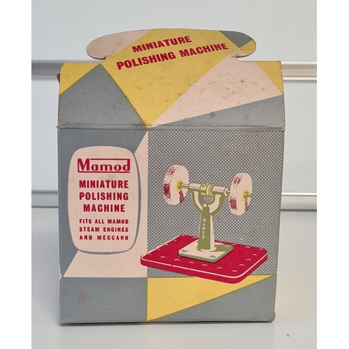 608 - Mamod Minature Polishing Machine in original box to fit Mamod Steam Engines and Meccano