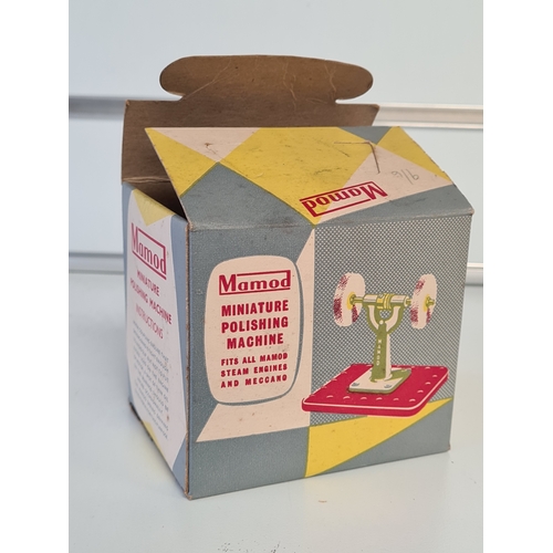 608 - Mamod Minature Polishing Machine in original box to fit Mamod Steam Engines and Meccano