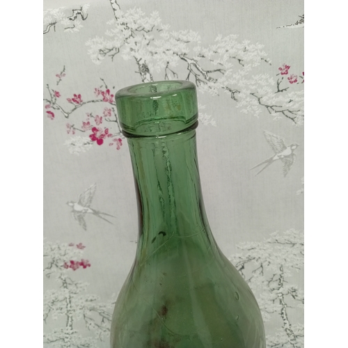 626 - Vintage 1970's Rouget Brandy France large decorative bottle plus 3 others . H 50cm x W 14cm.