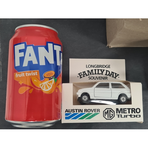 417 - 6 Corgi Diecast Austin Rover Souvenir MG Metro's, Longbridge 'Family day'. All in original boxes.