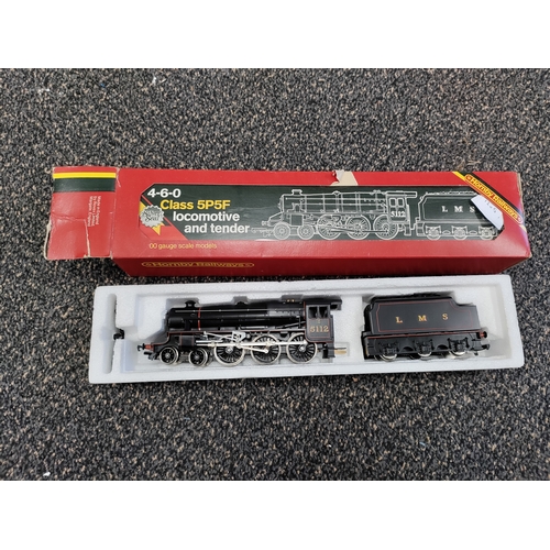 576 - Hornby Railways 4-6-0 Class 5P5F locomotive and tender 00 gauge