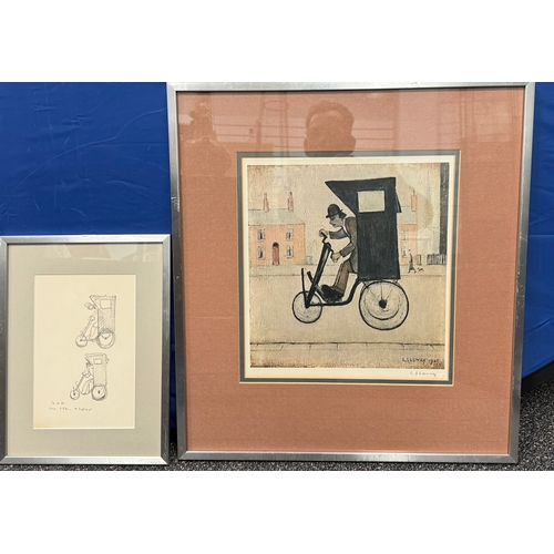 701 - A signed limited edition LS Lowry print The Contraption; Signed in pencil this one is number 34 of 7... 