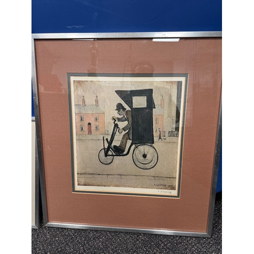 701 - A signed limited edition LS Lowry print The Contraption; Signed in pencil this one is number 34 of 7... 