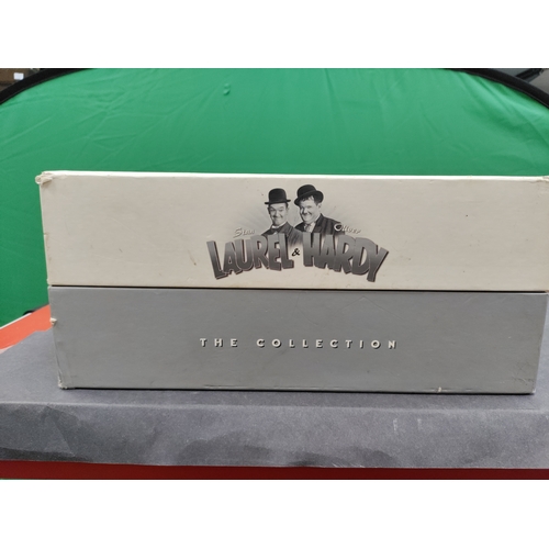 589 - Laurel and Hardy The collection DVD box set. Contains 21 DVDs. Over 68 hours including rare and arch... 