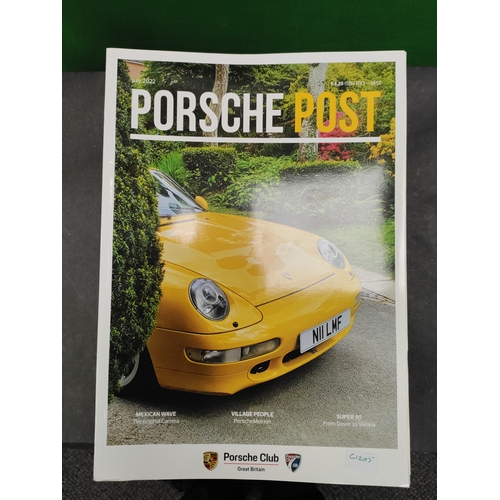 599 - Collection of Porsche post magazines ranging from 2021 - 2023.