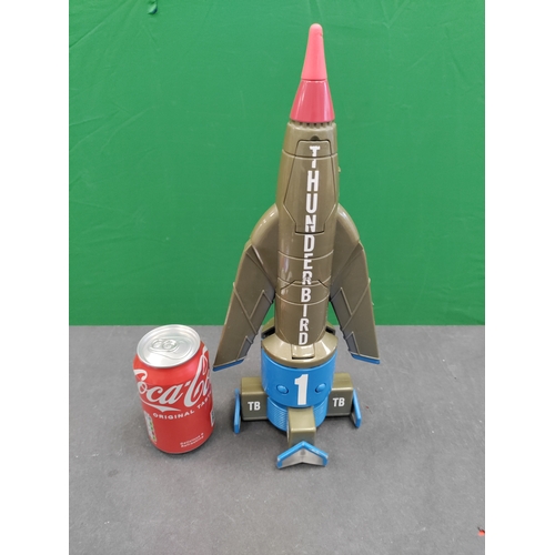 606 - Large 1999 Thunderbird 1 rocket ship, fully functional