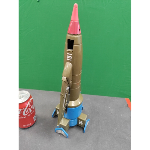 606 - Large 1999 Thunderbird 1 rocket ship, fully functional