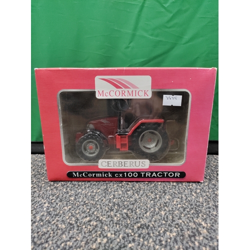 624 - Cerberus McCormick CX100 1:32 scale model die cast tractor.