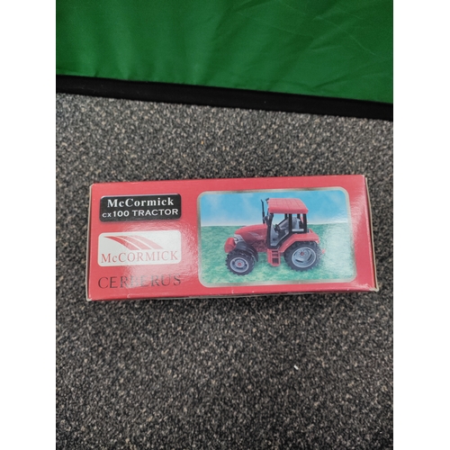 624 - Cerberus McCormick CX100 1:32 scale model die cast tractor.