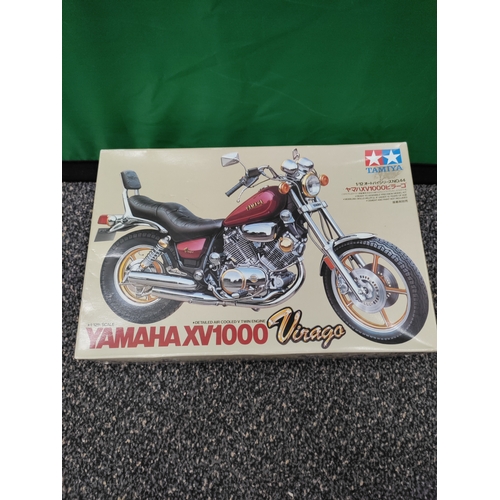 632 - Tamiya 1:12 scale model kit of a Yamaha XV1000.