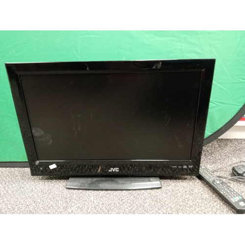 742 - JVC 22inch HD TV/DVD Combo
Remote included.