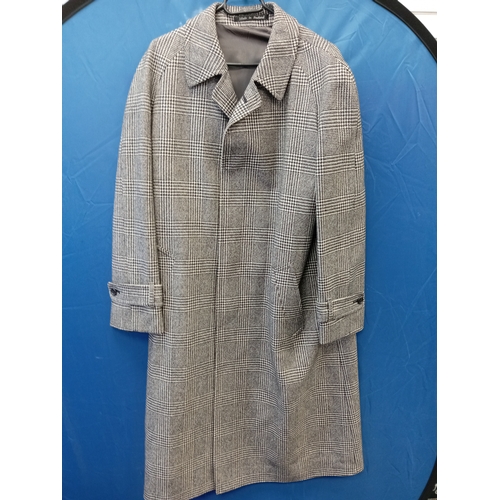 14 - Lot of vintage clothing to include 5 coats, 2 dresses and a skirt, vest and jacket set. Comes with C... 