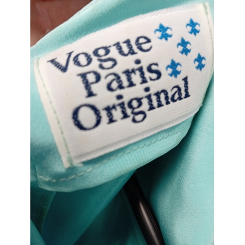 14 - Lot of vintage clothing to include 5 coats, 2 dresses and a skirt, vest and jacket set. Comes with C... 