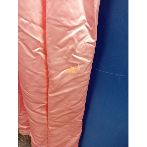 22 - Vintage 1980's puffy pink ball gown.
