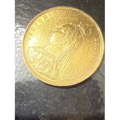 Queen Victoria 1890 full sovereign