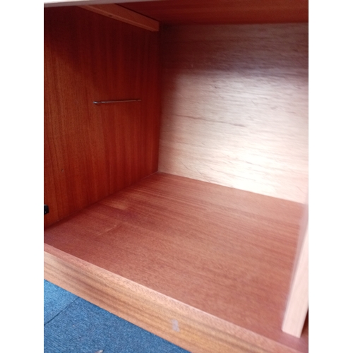 102 - A mid century Modern MCM teak Nathan side board / drinks cabinet. Few scuffs but overall good condit... 