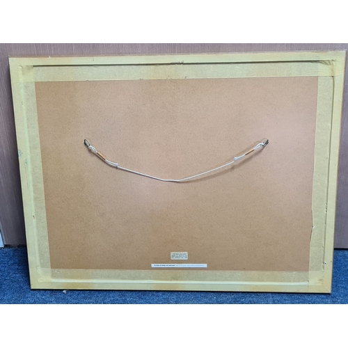 104 - 2 glass framed rural prints to include: George Stubbs 