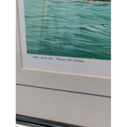 111 - An original work of art by Mark R. Myres RSMA (Royal society Of Marine Artists) of 