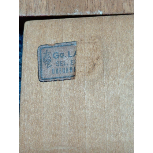 254 - A collection of 6 religious icon prints on wood one is carved.