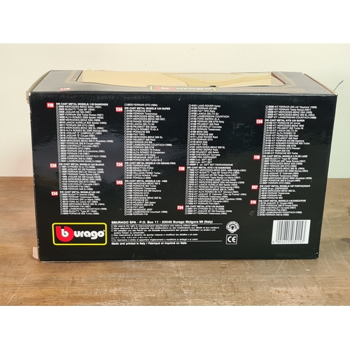 176 - Bburago diecast Model Car Red Mercedes Benz 300 SL 1954, Scale 1/18 with original box. Ref 3015