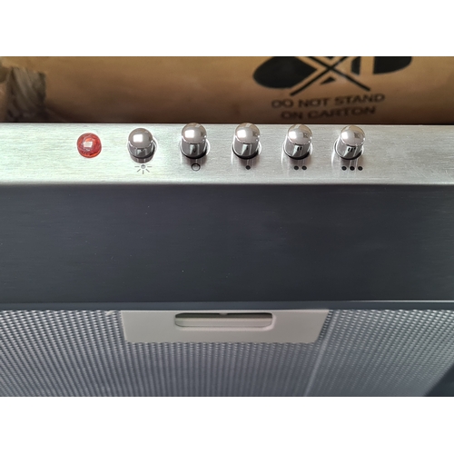 14 - A Lamona Stainless Steel Cooker hood Extractor, LAM2403. Exclusive to Howdens. Unused and still with... 