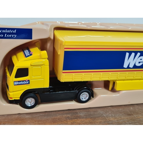 181 - Corgi Weetabix diecast articulated Volvo Lorry in original box.