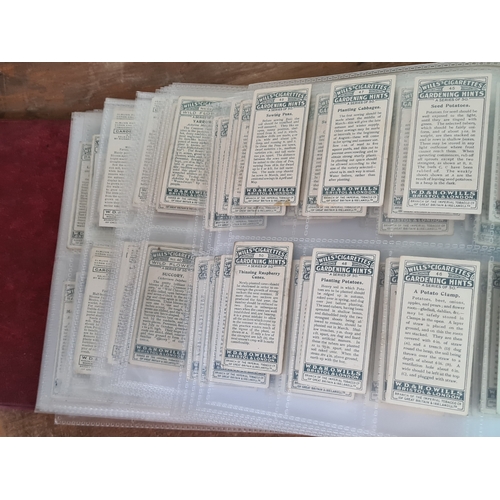 29 - A substantial collection of Cigarettes Cards housed in an album with over 600 cards. Brands mainly c... 