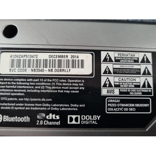 32 - A LG Wireless Active Subwoofer Speaker S34A2-D & a LG Bluetooth Slim Sound Bar NB3540