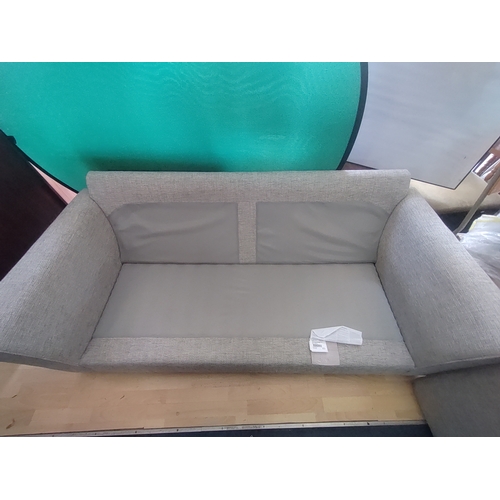 155 - A marks and Spencer 3 seat sofa in excellent condition. H 86 cm x W 210 cm x D 90 cm