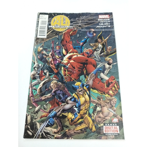 184 - A complete set of 5 Marvel Bendis Hitch Nearly Mount's Age Of Ultron comics.