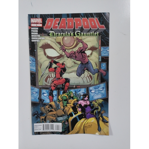 188 - A full set of marvel Deadpool Dracula's gauntlet 1-7 & 3 Deadpool & Mrs. Deadpool