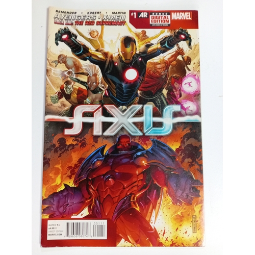 189 - A collection of 9 marvel Axis commics, issues 1-9.
