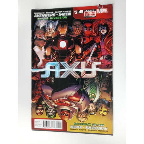 189 - A collection of 9 marvel Axis commics, issues 1-9.