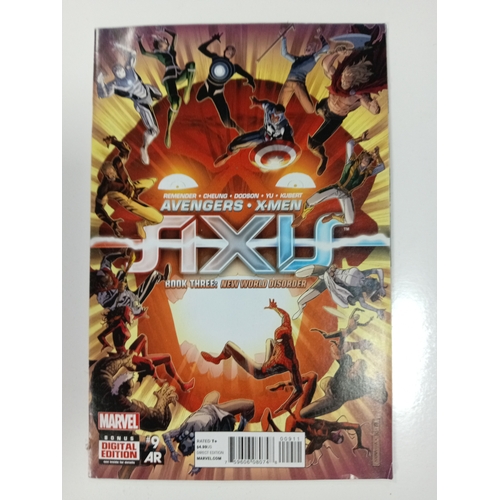 189 - A collection of 9 marvel Axis commics, issues 1-9.