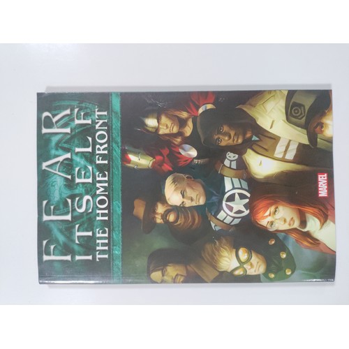 190 - A collection of 3 comics. to include the walking dead volume 10 & 15 & marvel fear itself the home f... 