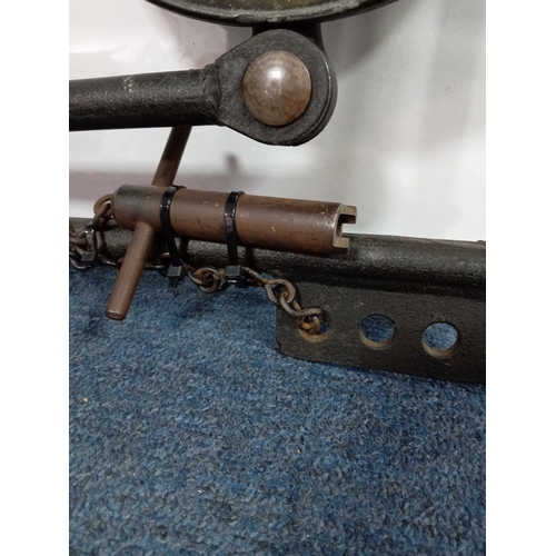 45 - A vintage Acratork toque wrench calibrating machine.