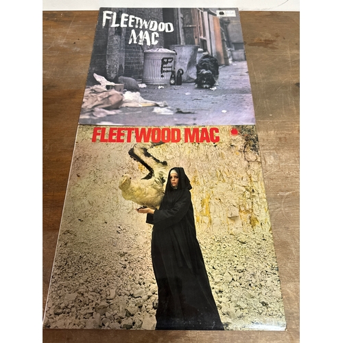 556 - Pair of Fleetwood Mac vinyl records in mixed conditions