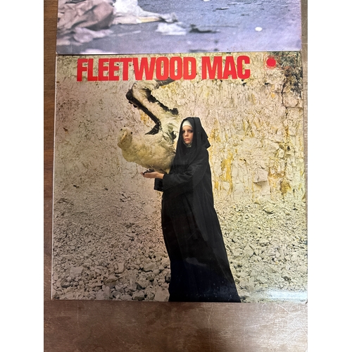 556 - Pair of Fleetwood Mac vinyl records in mixed conditions