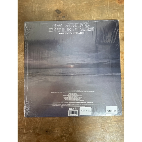 559 - Britney Spears swimming in the stars - as new vinyl record album but not sealed
